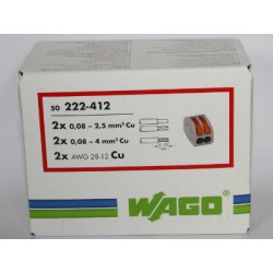 WAGO 222-412 ( κουτί )