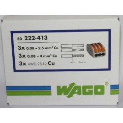 WAGO 222-413 ( κουτί )