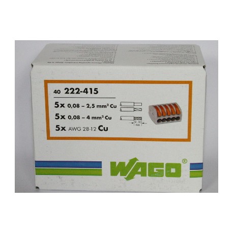 WAGO 222-415 ( boite )